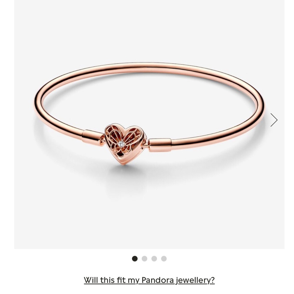 BNIP pandora rosegold bangle